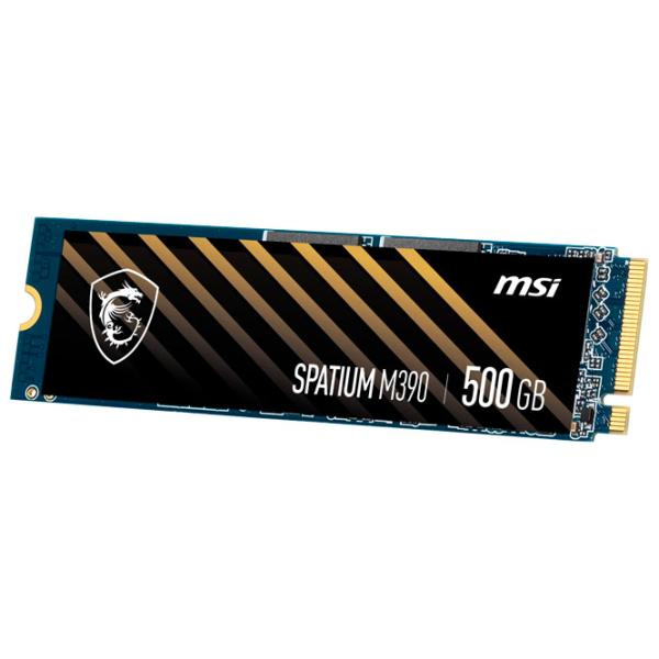 SSD MSI Spatium M390 500 GB M.2 NVMe photo 3 SSD MSI Spatium M390 500 GB M.2 NVMe photo 3