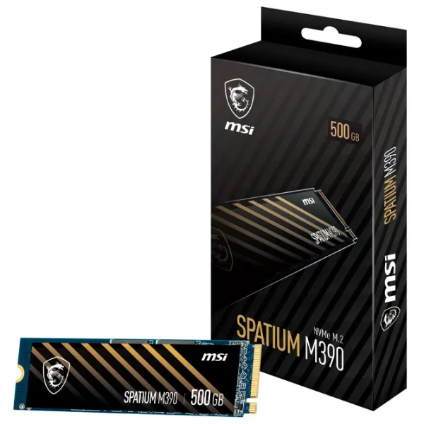 SSD MSI Spatium M390 500 GB M.2 NVMe photo 5 SSD MSI Spatium M390 500 GB M.2 NVMe photo 5