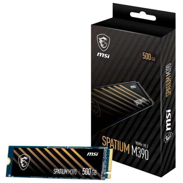 SSD MSI Spatium M390 500 GB M.2 NVMe photo 5 SSD MSI Spatium M390 500 GB M.2 NVMe photo 5