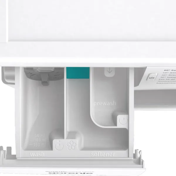 Стиральная машина Gorenje W2NPI62SB/UA 6 кг / 1200 об/мин / Белый photo 8 Стиральная машина Gorenje W2NPI62SB/UA 6 кг / 1200 об/мин / Белый photo 8