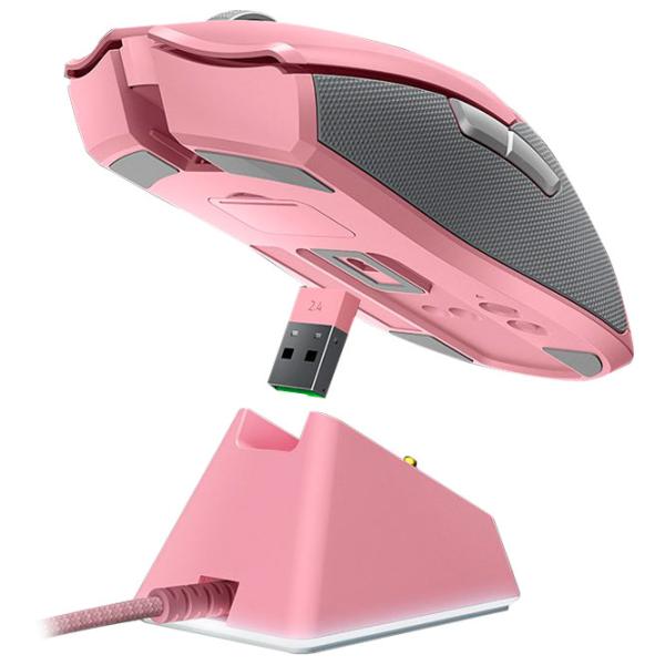 Mouse Razer Viper Ultimate + Mouse Dock USB/ Pink photo 5