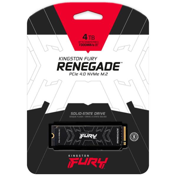 SSD Kingston FURY Renegade 4 ТБ M.2 NVMe photo 4