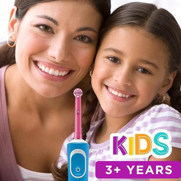 Зубная электрощетка Braun Kids Vitality D100 Frozen 2D/ Синий photo 5 Зубная электрощетка Braun Kids Vitality D100 Frozen 2D/ Синий photo 5