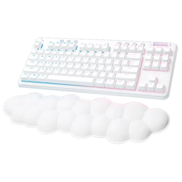 Tastatură Logitech G715 Linear Fără fir/ White photo 2