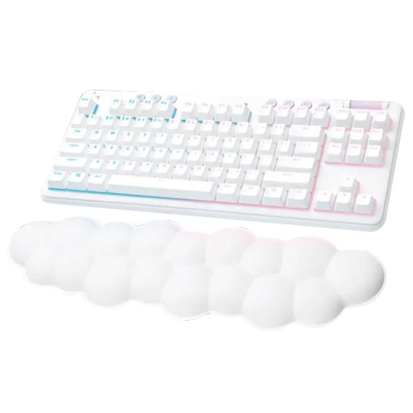 Tastatură Logitech G715 Linear Fără fir/ White photo 3