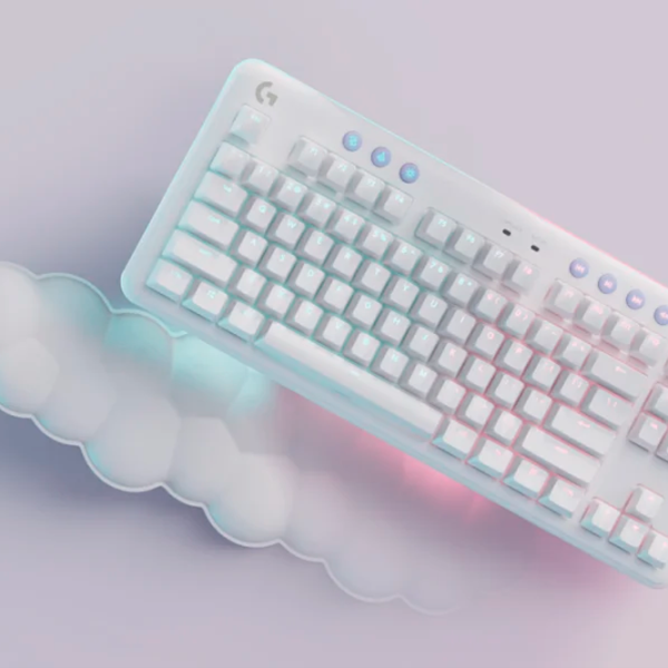 Tastatură Logitech G715 Linear Fără fir/ White photo 5