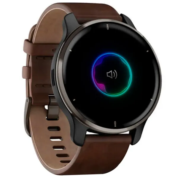 Ceas inteligent Garmin Venu 2 Plus 1.3"/ 010-02496-15/ Slate Brown photo 3