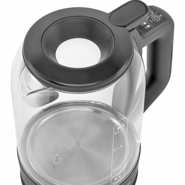 Электрочайник Polaris PWK1720CGLD Wi-Fi IQ Home 1.5л / Скрытый / Серый photo 3