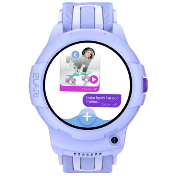 Ceas pentru copii Elari 4G Wink 1.3"/ Purple photo 2