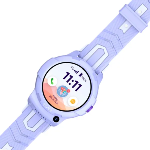 Ceas pentru copii Elari 4G Wink 1.3"/ Purple photo 4