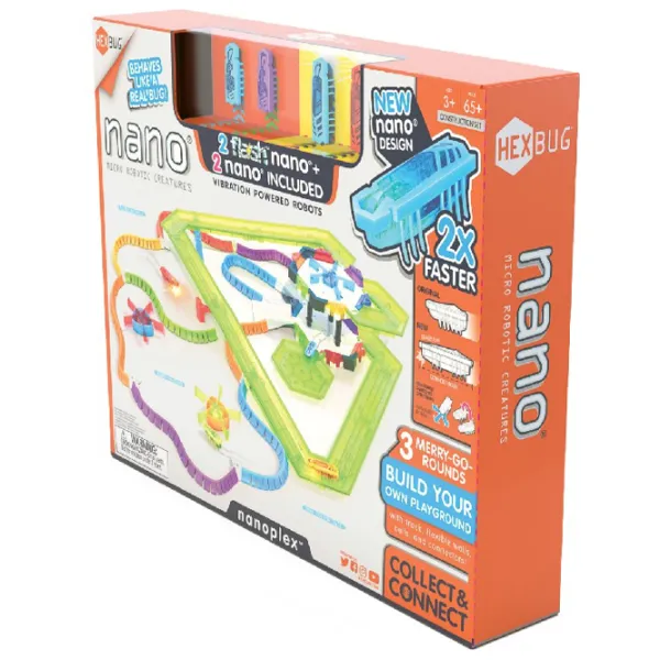 Робот Hexbug Nano Flash Nano Nanoplex Set - Int 433-7123 8+/ Разноцветный photo 2