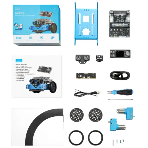 Robot Makeblock mBot 2 P1010132 Blue photo 3