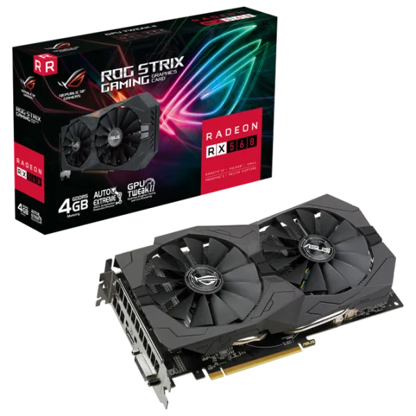 Placă video Asus Radeon RX 560 ROG STRIX PCI Express x8 3.0 / 4 GB photo 6 Placă video Asus Radeon RX 560 ROG STRIX PCI Express x8 3.0 / 4 GB photo 6