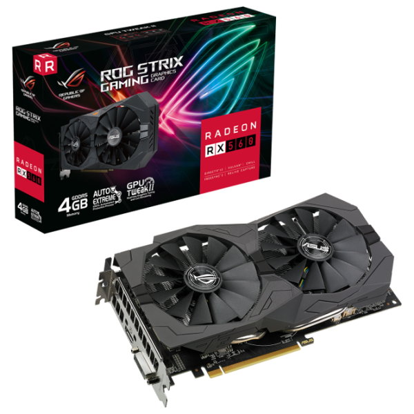 Placă video Asus Radeon RX 560 ROG STRIX PCI Express x8 3.0 / 4 GB photo 6 Placă video Asus Radeon RX 560 ROG STRIX PCI Express x8 3.0 / 4 GB photo 6
