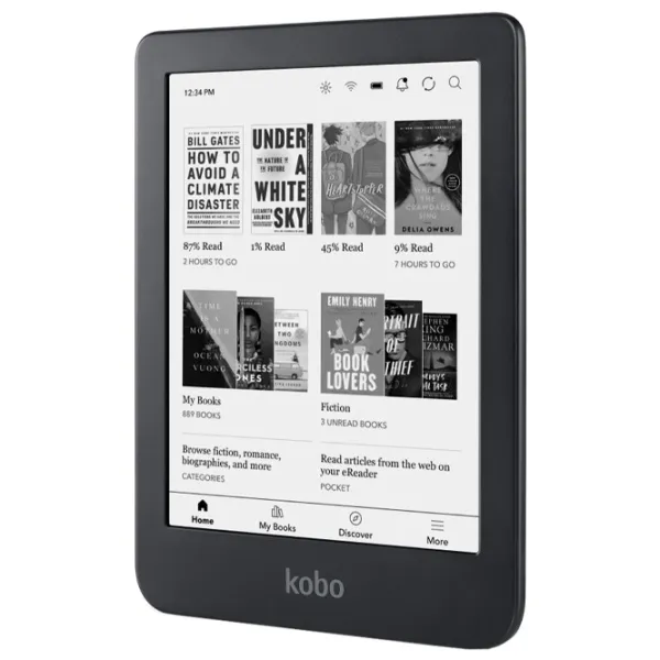 Carte electronică Kobo Clara 2E 6"/ E-Ink/ 16 GB/ Black photo 2