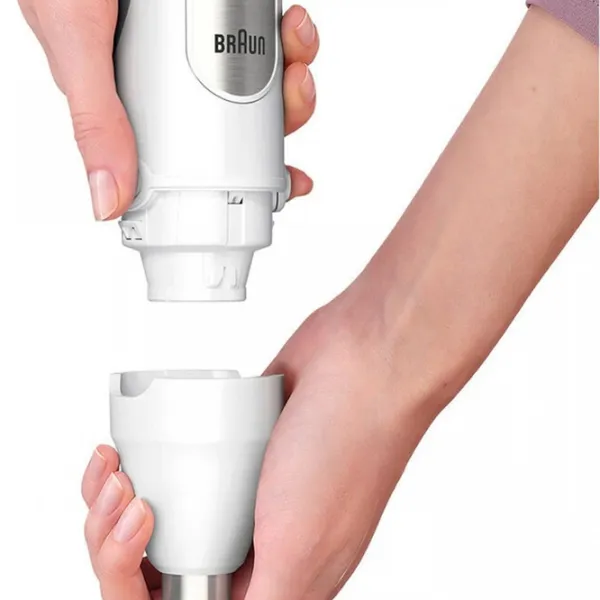 Ручной блендер Braun MQ7005B 1000 Вт / Белый photo 6