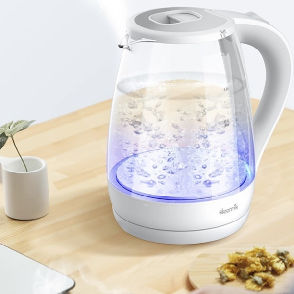 Электрочайник Xiaomi Deerma SH30W  1.7л / Скрытый / Белый photo 5