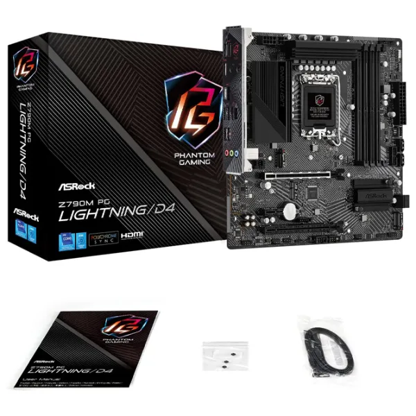 Материнская плата ASRock Z790M PG LIGHTNING/ D4 Intel Z790M photo 5