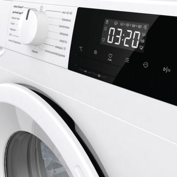 Mașină de spălat Gorenje WNHPI 72 SCSIRV/UA 7 kg / 1200 rpm / White photo 8 Mașină de spălat Gorenje WNHPI 72 SCSIRV/UA 7 kg / 1200 rpm / White photo 8