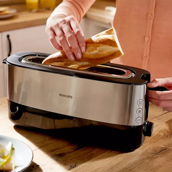 Toster Philips HD2692/ 90 Mecanic/ 950 W/ Inox photo 5 Toster Philips HD2692/ 90 Mecanic/ 950 W/ Inox photo 5