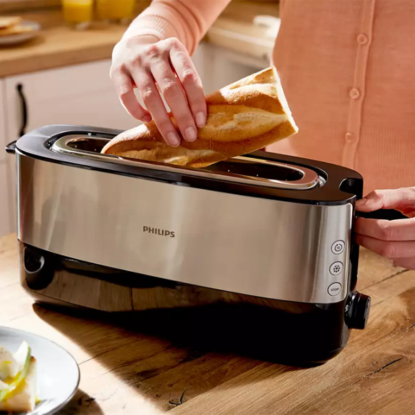 Toster Philips HD2692/ 90 Mecanic/ 950 W/ Inox photo 5 Toster Philips HD2692/ 90 Mecanic/ 950 W/ Inox photo 5