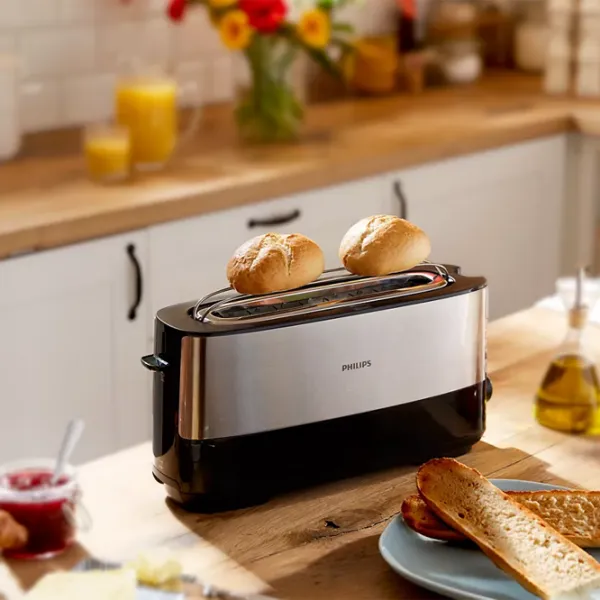 Toster Philips HD2692/ 90 Mecanic/ 950 W/ Inox photo 6 Toster Philips HD2692/ 90 Mecanic/ 950 W/ Inox photo 6