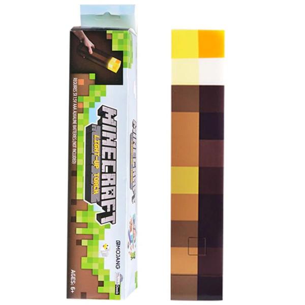 Настольная лампа фан Minecraft Light Up Torch Желтый photo 2
