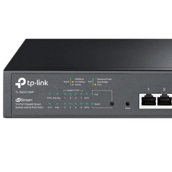 Switch TP-Link TL-SG2210MP Black photo 4