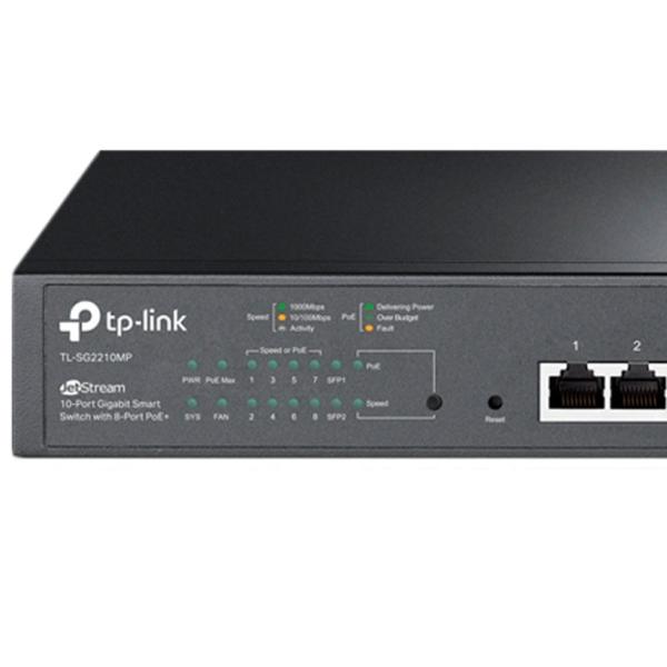 Switch TP-Link TL-SG2210MP Black photo 4