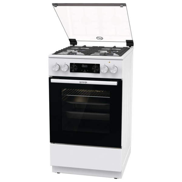Aragaz Gorenje GK 5C61 WF Pe gaz/ White/ Black photo 2 Aragaz Gorenje GK 5C61 WF Pe gaz/ White/ Black photo 2