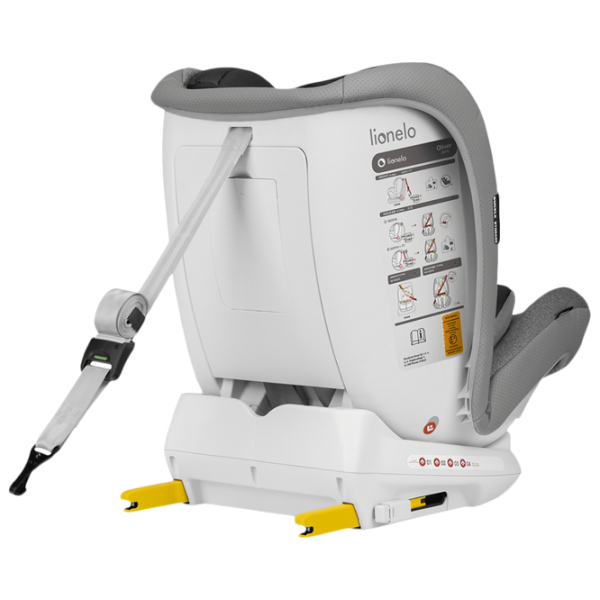 Scaun auto Lionelo Oliver  1 an - 12 ani / 36 kg / Gray photo 6 Scaun auto Lionelo Oliver  1 an - 12 ani / 36 kg / Gray photo 6