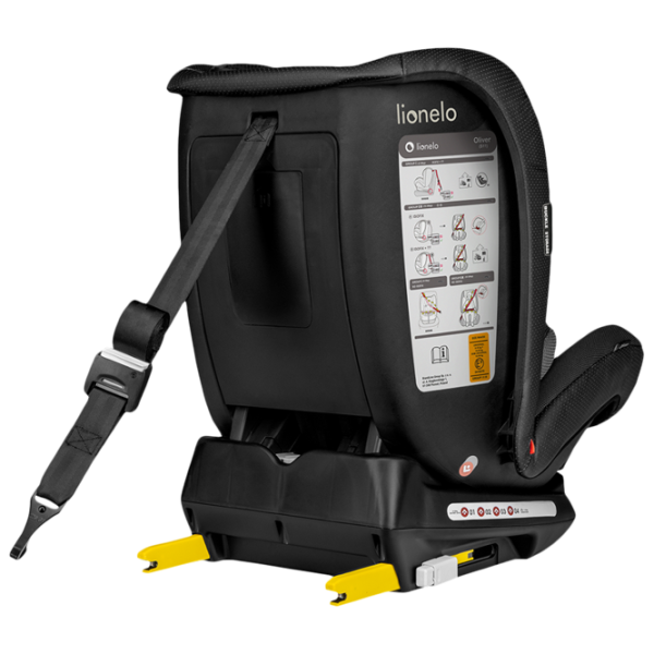 Scaun auto Lionelo Oliver  1 an - 12 ani / 36 kg / Black photo 6 Scaun auto Lionelo Oliver  1 an - 12 ani / 36 kg / Black photo 6