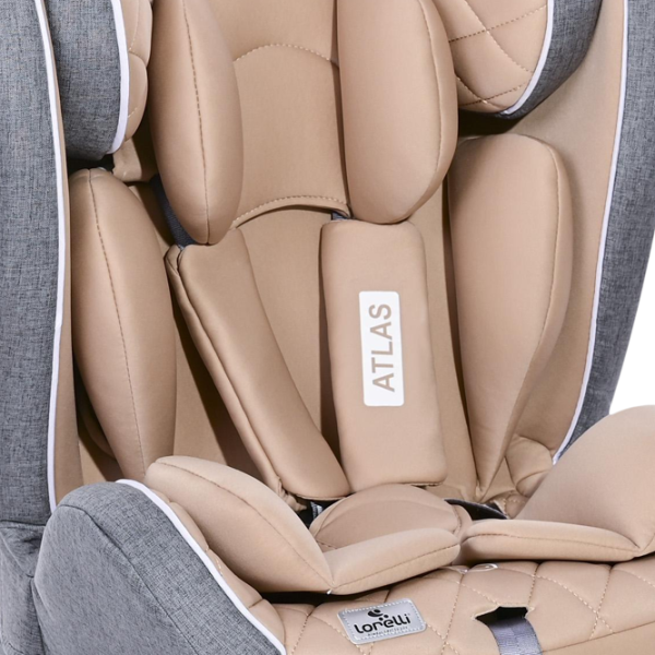 Scaun auto Lorelli Atlas  0 luni - 12 ani / 36 kg / Beige photo 3