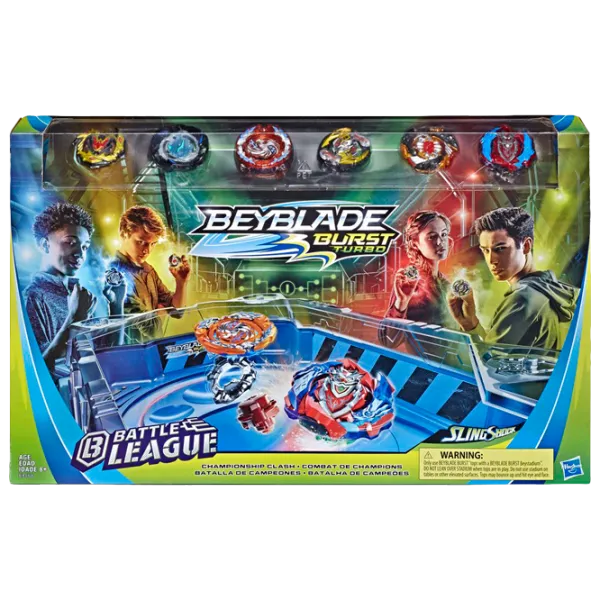 Set de luptă Beyblade Battle League Burst Turbo Championship Clash E8566 5+/ Multicolor photo 2