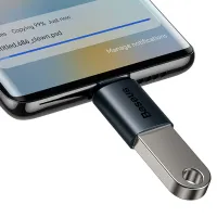 Adapter Baseus ZJJQ000003 USB Type-C/ Black photo 5