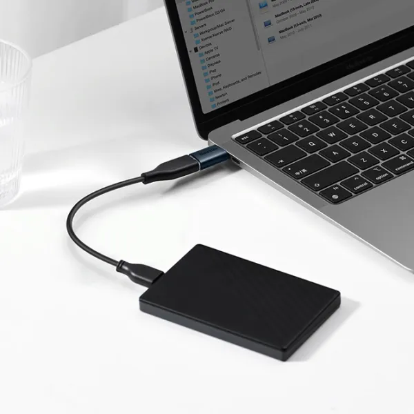 Адаптер Baseus ZJJQ000003 USB Type-C/ Черный photo 7