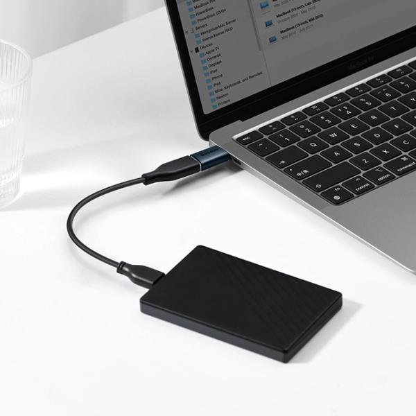 Адаптер Baseus ZJJQ000003 USB Type-C/ Черный photo 7