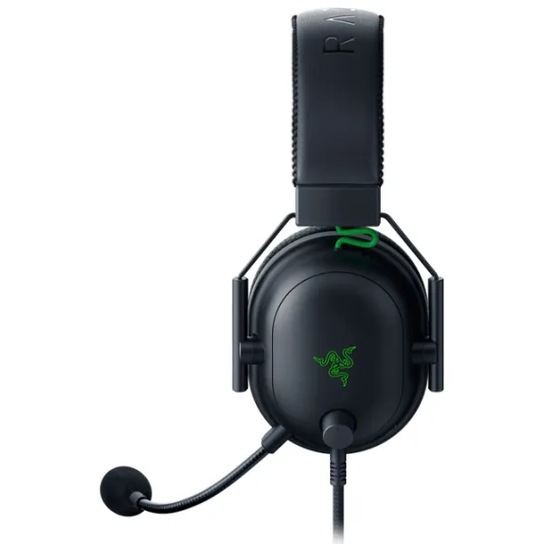 Căști Razer Headset BlackShark Green Black Cu fir/ Gaming photo 3
