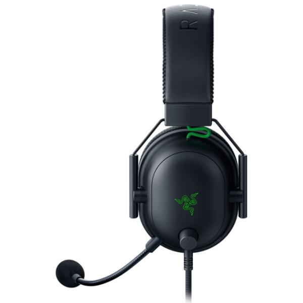 Căști Razer Headset BlackShark Green Black Cu fir/ Gaming photo 3
