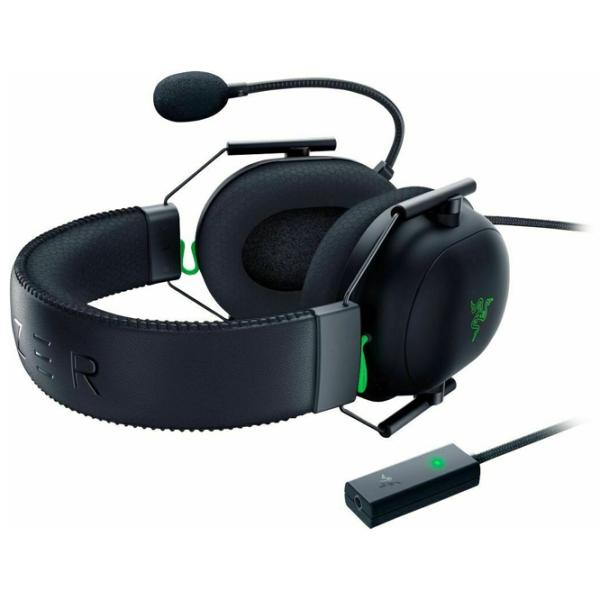Căști Razer Headset BlackShark Green Black Cu fir/ Gaming photo 4