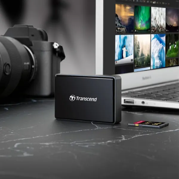 Карт-ридер Transcend TS-RDF9 USB 3.1 Gen 1/ Черный photo 5
