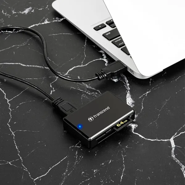Карт-ридер Transcend TS-RDF9 USB 3.1 Gen 1/ Черный photo 6