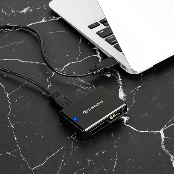 Карт-ридер Transcend TS-RDF9 USB 3.1 Gen 1/ Черный photo 6