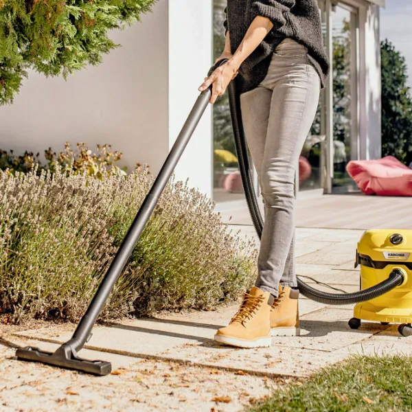 Промышленный пылесос KARCHER WD 2 plus V-12/4/18/C 1.628-009.0 1000 Вт / Желтый photo 7