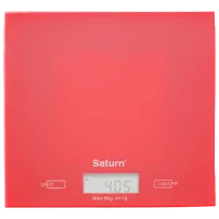 Cântar de bucătărie Saturn ST-KS7810 Red photo 2
