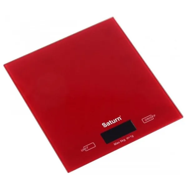 Cântar de bucătărie Saturn ST-KS7810 Red photo 3