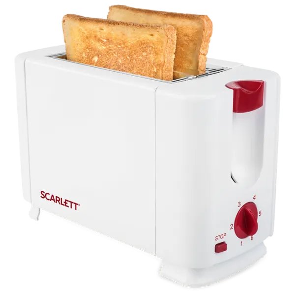 Toster Scarlett SC-TM11013 Mecanic/ 650 W/ White photo 2