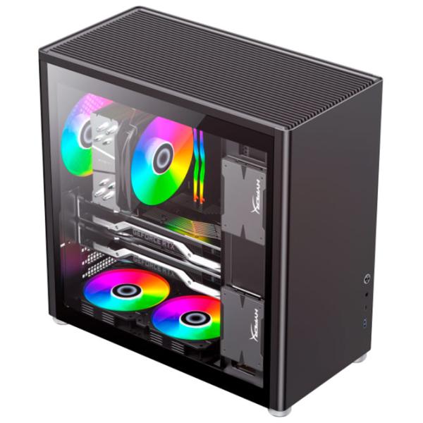 Carcasă Gamemax SPARK Pro Mid Tower / Black photo 2