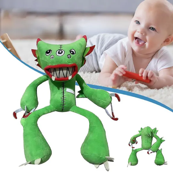 Jucărie moale Poppy Spider Killy Willy 12+/ Green photo 5
