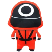 Jucărie moale Kawaii SQUID GAME 4+/ Red photo 2